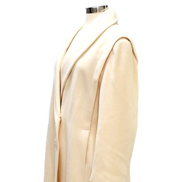 Vintage Forecaster of Boston Cream Wool-blend Long Pea Coat - Picture 7 of 13